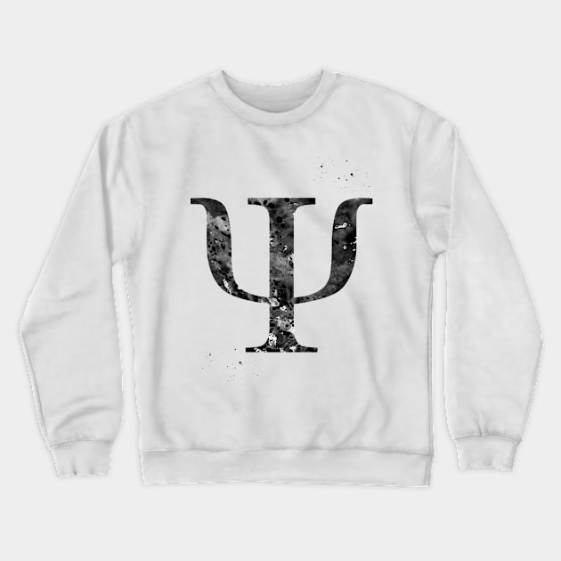 Psychology symbol Crewneck Sweatshirt by erzebeth
